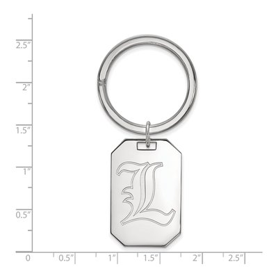 Louisville Cardinals Letter L Key Ring – view 2