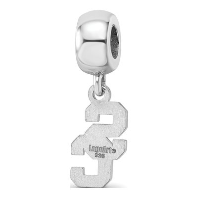 University of Southern California Sterling Silver Small USC S-C Dangle Bead – view 6