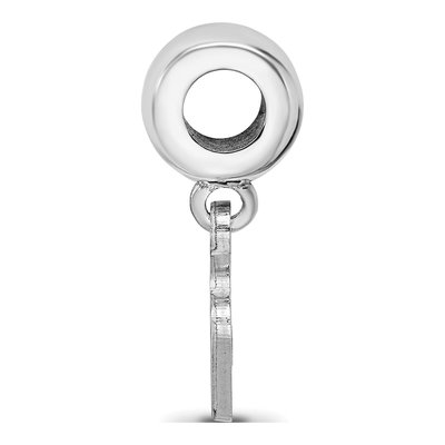 Georgia Southern University Sterling Silver Extra Small Eagle Dangle Bead – view 3