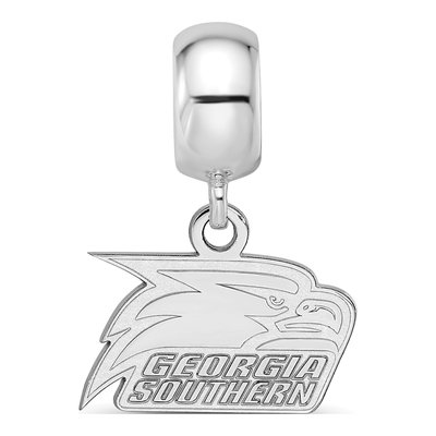 Georgia Southern University Sterling Silver Extra Small Eagle Dangle Bead – view 4