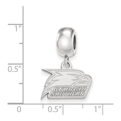 Georgia Southern University Sterling Silver Extra Small Eagle Dangle Bead – view 5
