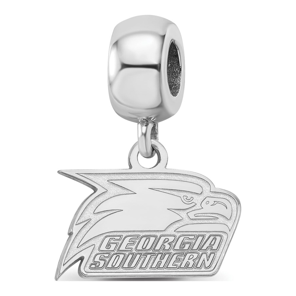 Georgia Southern University Sterling Silver Extra Small Eagle Dangle Bead