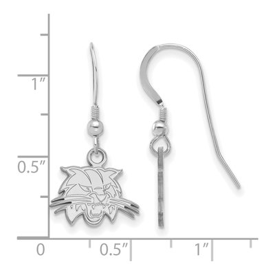 Ohio University Sterling Silver Bobcat Earrings – view 2