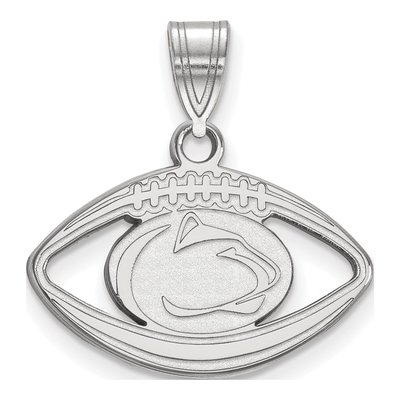 Pennsylvania State University Sterling Silver Medium Penn Lion Pendant
