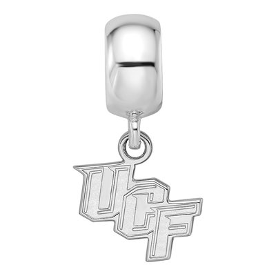 University of Central Florida Sterling Silver Extra Small UCF Knights Dangle Bead – view 4