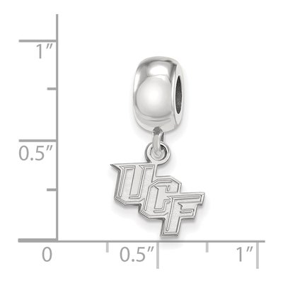 University of Central Florida Sterling Silver Extra Small UCF Knights Dangle Bead – view 6