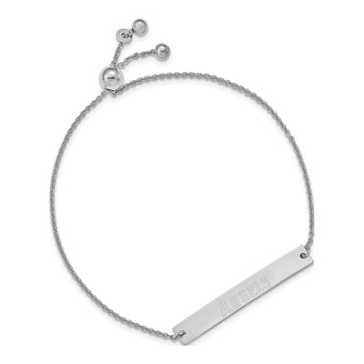Los Angeles Angels Sterling Silver Bar Bracelet – view 2