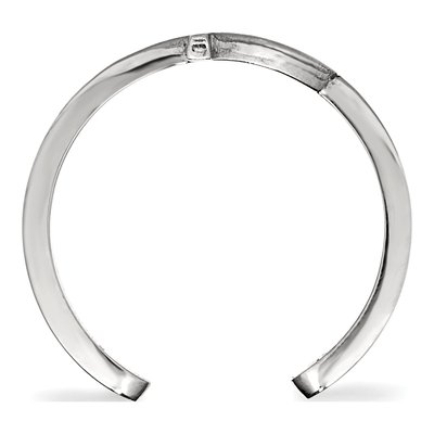 Georgia Institute of Technology Sterling Silver Tech G-T Toe Ring – view 2