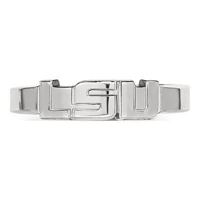 Louisiana State University Sterling Silver LSU Toe Ring – view 4