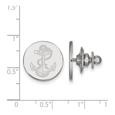 US Naval Academy Anchor Lapel Pin – view 3
