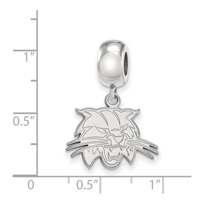 Ohio University Sterling Silver Small Bobcat Dangle Bead – view 5