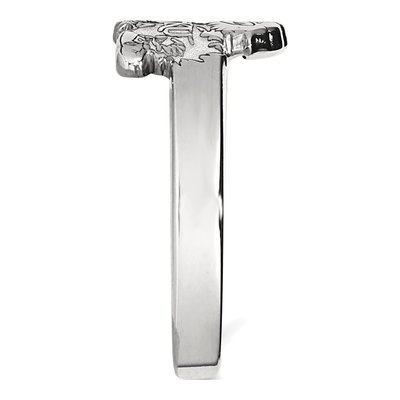 University of Kansas Sterling Silver Jayhawk Toe Ring – view 3