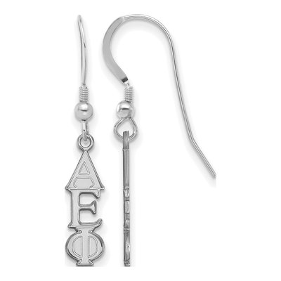 Alpha Epsilon Phi Sterling Silver Earrings