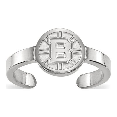 Boston Bruins Sterling Silver Toe Ring