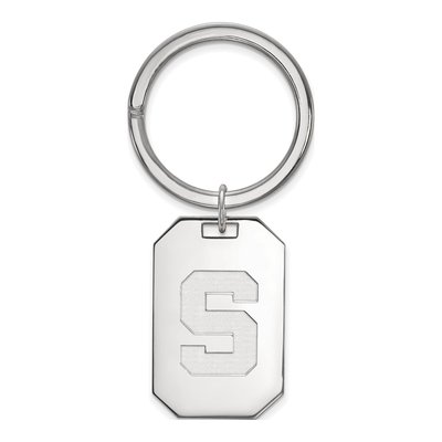 Michigan State Letter S Key Ring