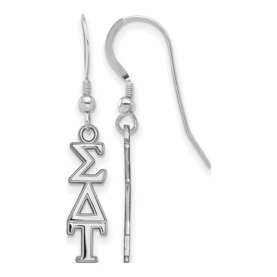 Sigma Delta Tau Sterling Silver Earrings