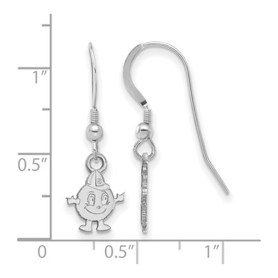 Syracuse University Sterling Silver Orange Mascot Earrings – view 2