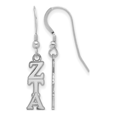 Zeta Tau Alpha Sterling Silver Earrings