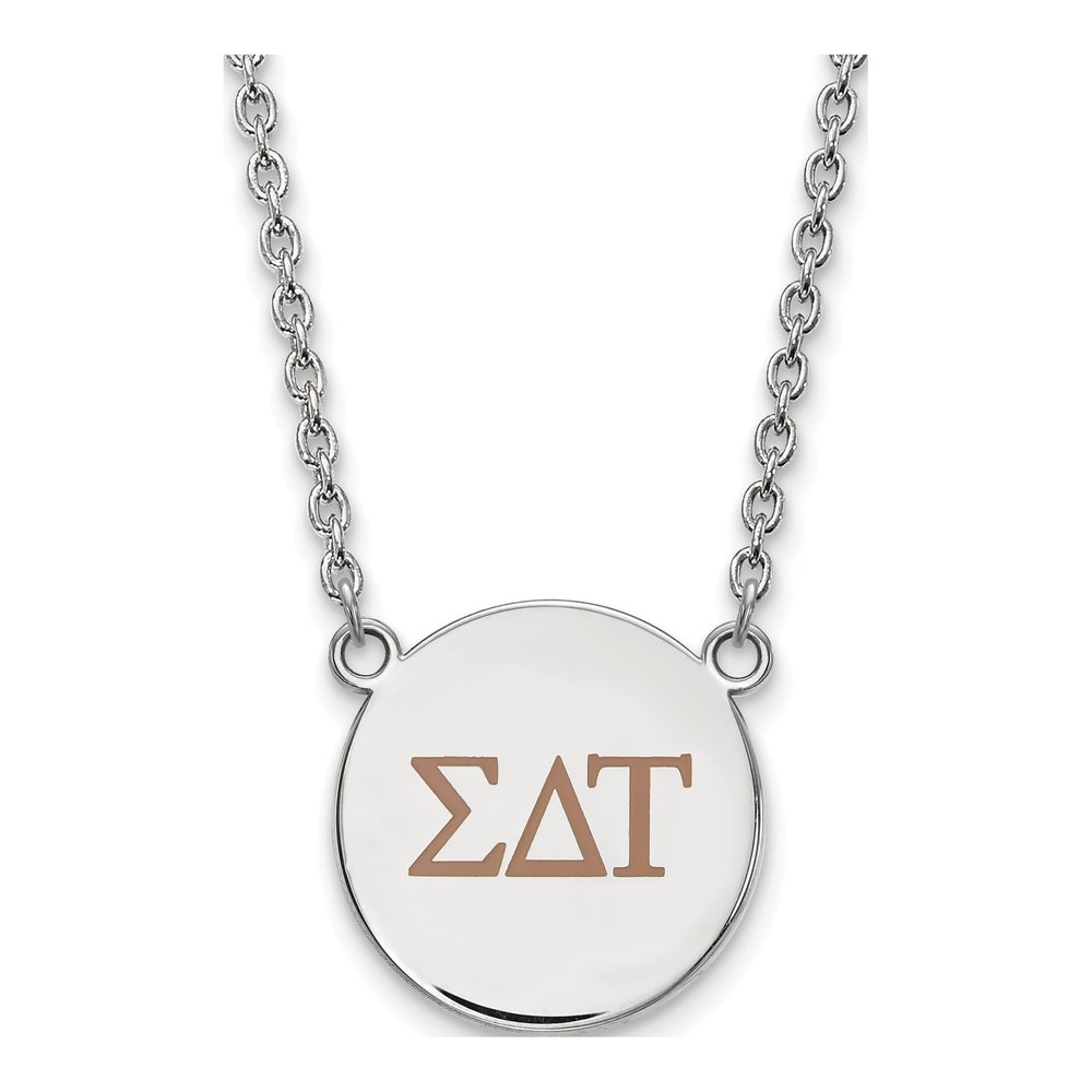 Sigma Delta Tau Sterling Silver Necklace, 18 in