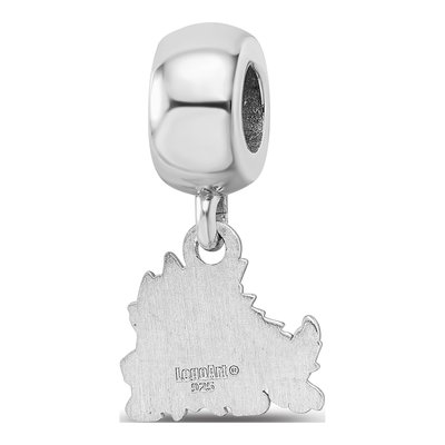 Texas Christian University Sterling Silver Extra Small TCU Horned Frog Dangle Bead – view 6
