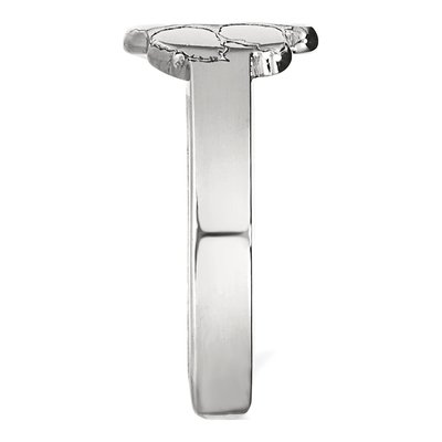 Clemson University Sterling Silver Tiger Paw Toe Ring – view 3