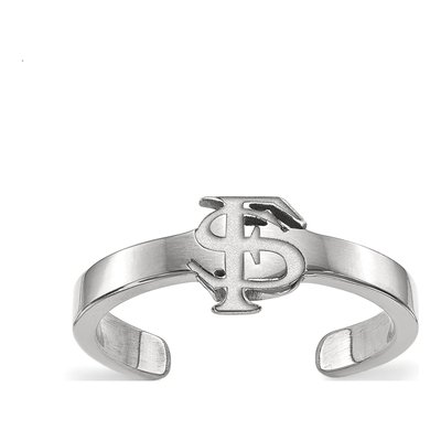 Florida State University Sterling Silver Toe Ring