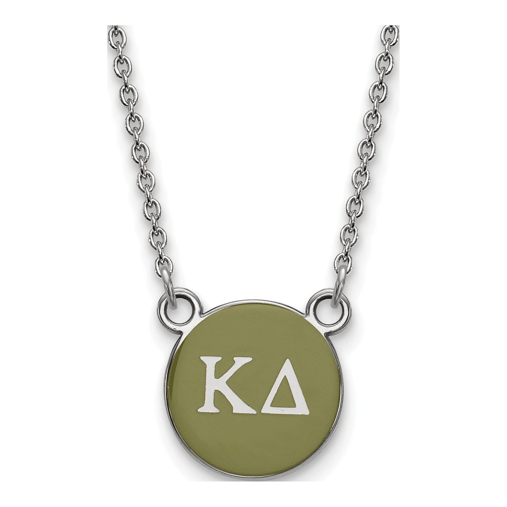 Kappa Delta Sterling Silver Necklace, 18 in