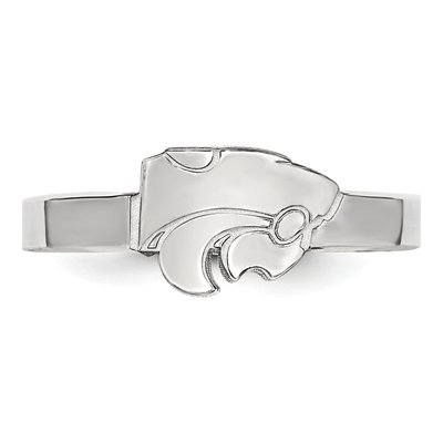 Kansas State University Sterling Silver Wildcat Toe Ring – view 4