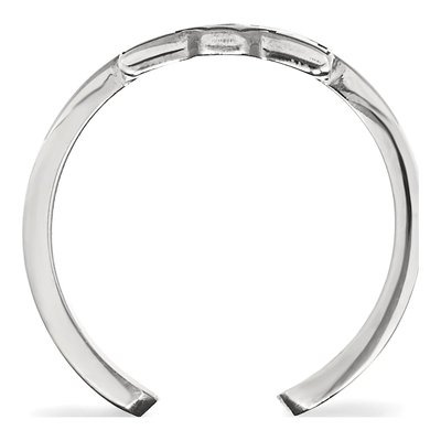 NC State Wolfpack Toe Ring | Sterling Silver LogoArt – view 2