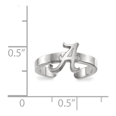 University of Alabama Sterling Silver Toe Ring – view 5
