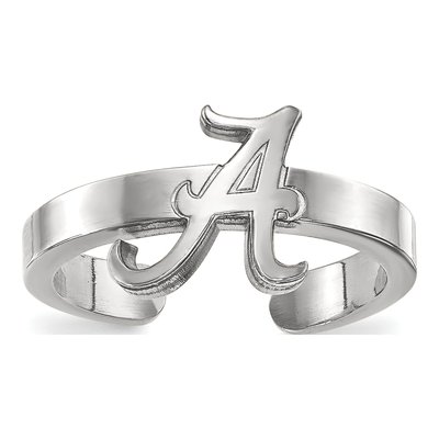 University of Alabama Sterling Silver Toe Ring