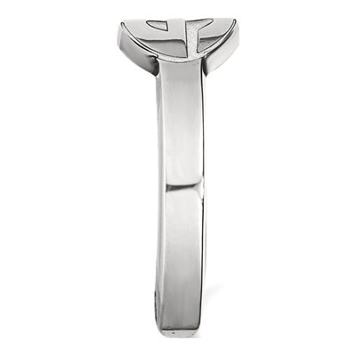 University of Georgia Sterling Silver UGA Toe Letter G Ring – view 3