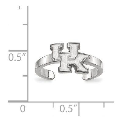 University of Kentucky Sterling Silver Wildcats Toe Ring – view 5