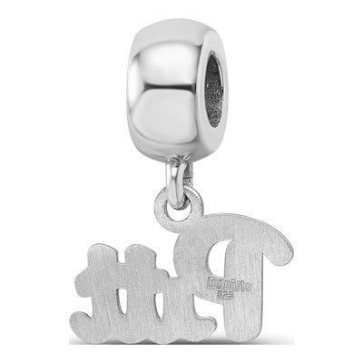 University of Pittsburgh Sterling Silver Extra Small Dangle Bead – view 6