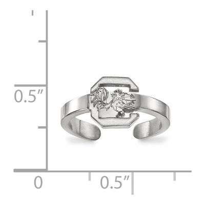 University of South Carolina Sterling Silver Toe Ring – view 5