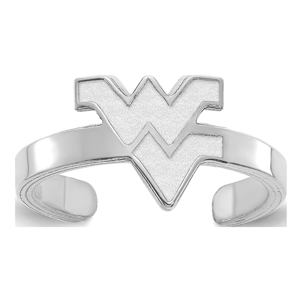 West Virginia University Sterling Silver WVU Toe Ring