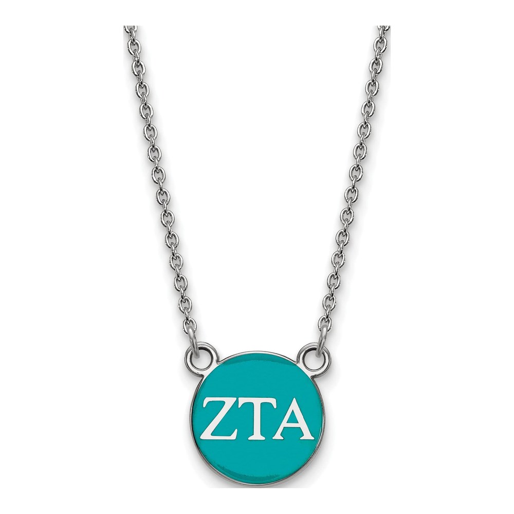 Zeta Tau Alpha Sterling Silver Necklace