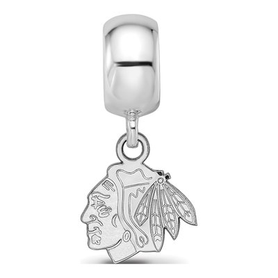Chicago Blackhawks Sterling Silver Dangle Bead – view 4