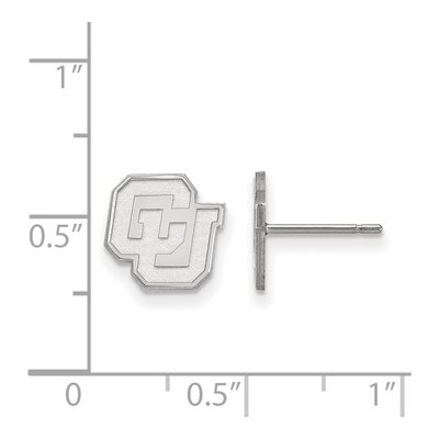 University of Colorado Sterling Silver Earrings – view 2