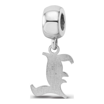 University of Louisville Sterling Silver Small Letter L Dangle Bead – view 6