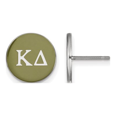 Kappa Delta Sterling Silver Stud Earrings