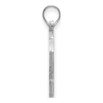 Kansas State University Sterling Silver Large Wildcat Pendant – view 2