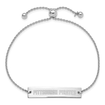 Pittsburgh Pirates Sterling Silver Adjustable Bracelet – view 2