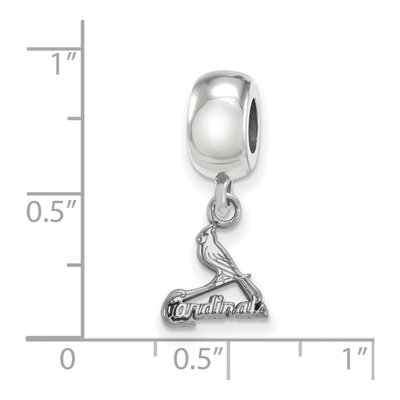 St. Louis Cardinals Sterling Silver Extra Small Bird Dangle Bead – view 5
