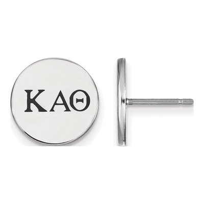 Kappa Alpha Theta Sterling Silver Stud Earrings