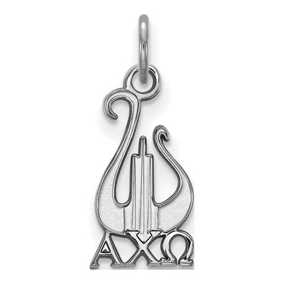 Alpha Chi Omega Sterling Silver Small Symbol Pendant