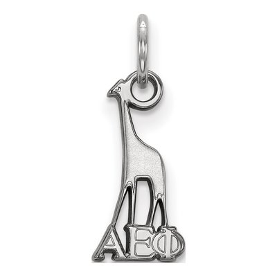 Alpha Epsilon Phi Sterling Silver Sorority Symbol Extra Small Pendant
