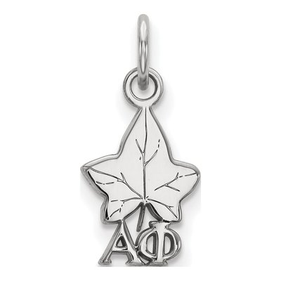 Alpha Phi Sterling Silver Extra Small Pendant