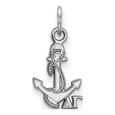 Delta Gamma Sterling Silver Extra Small Pendant