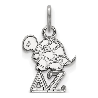 Delta Zeta Sterling Silver Extra Small Symbol Pendant